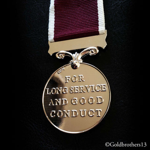 Medal for Long Service and Good Conduct Regular Army , Queen Elizabeth II Repro