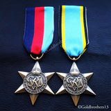 British Military Medal 1939 - 1945 The Air Crew Europe Star details