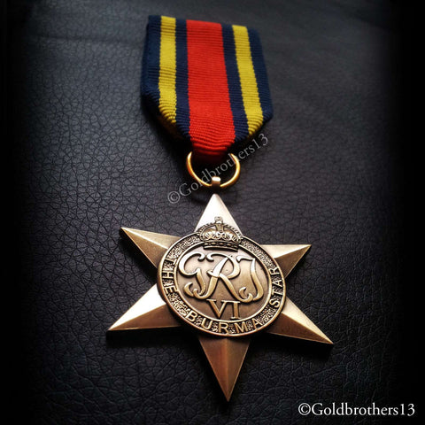 Burma star: British medal