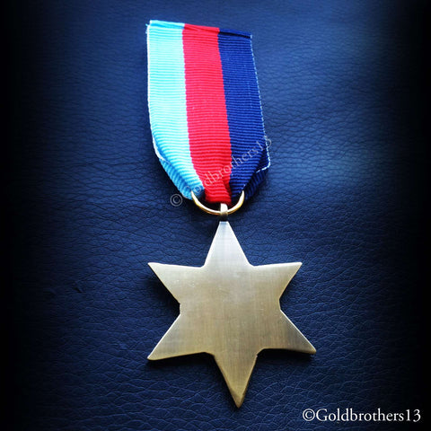 British Military Medal 1939 - 45 Star back