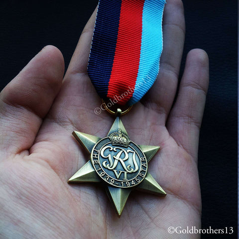 British Military Medal The 1939 - 1945 Star