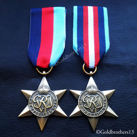 British Military Medal 1939 - 1945 and The Arctic Star