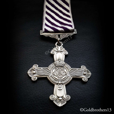 Distinguished Flying Cross ( DFC ) Royal Air Force Military Medal RAF Repro