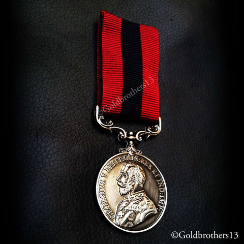 Bravery British army medal