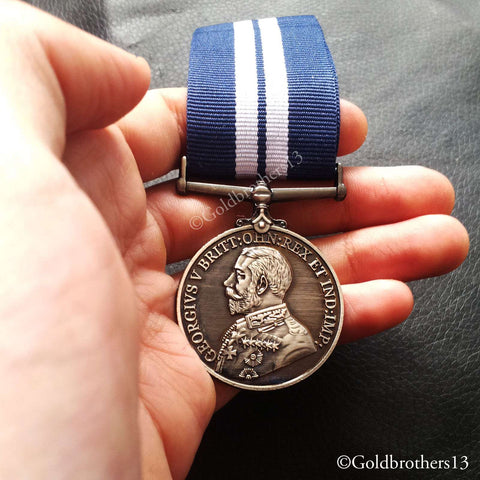 British navy replica medal